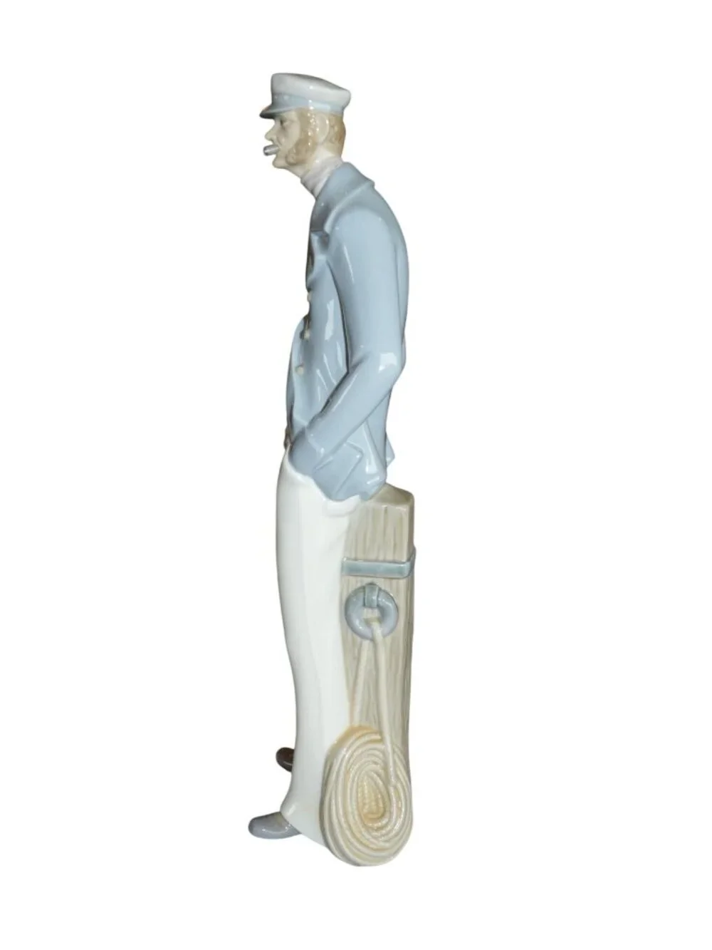 Vintage Lladro Sea Captain Sailor Figurine #4621 Retired 1993 With Pipe REPAIRED